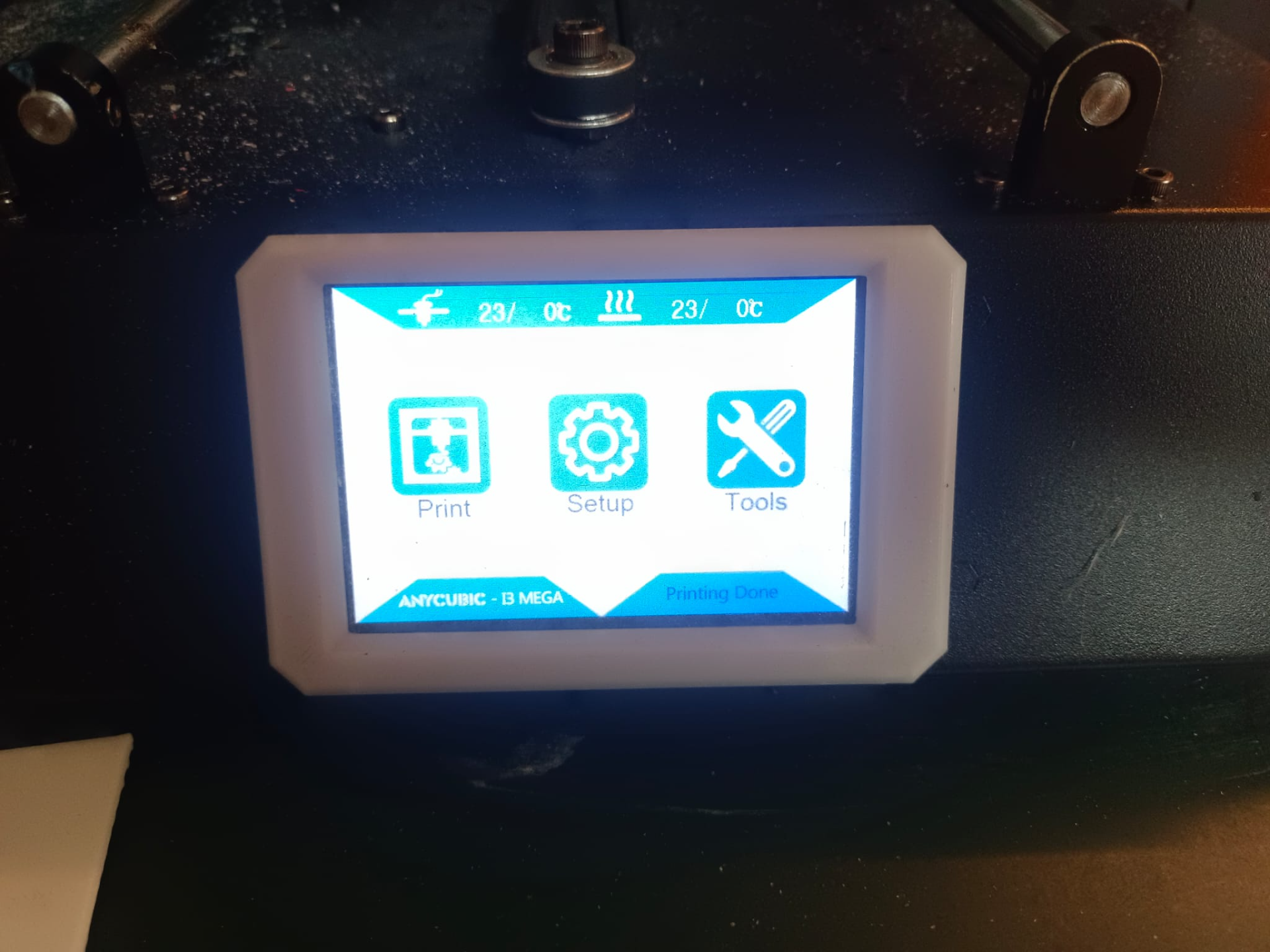 Anycubic I3 Mega displayframe