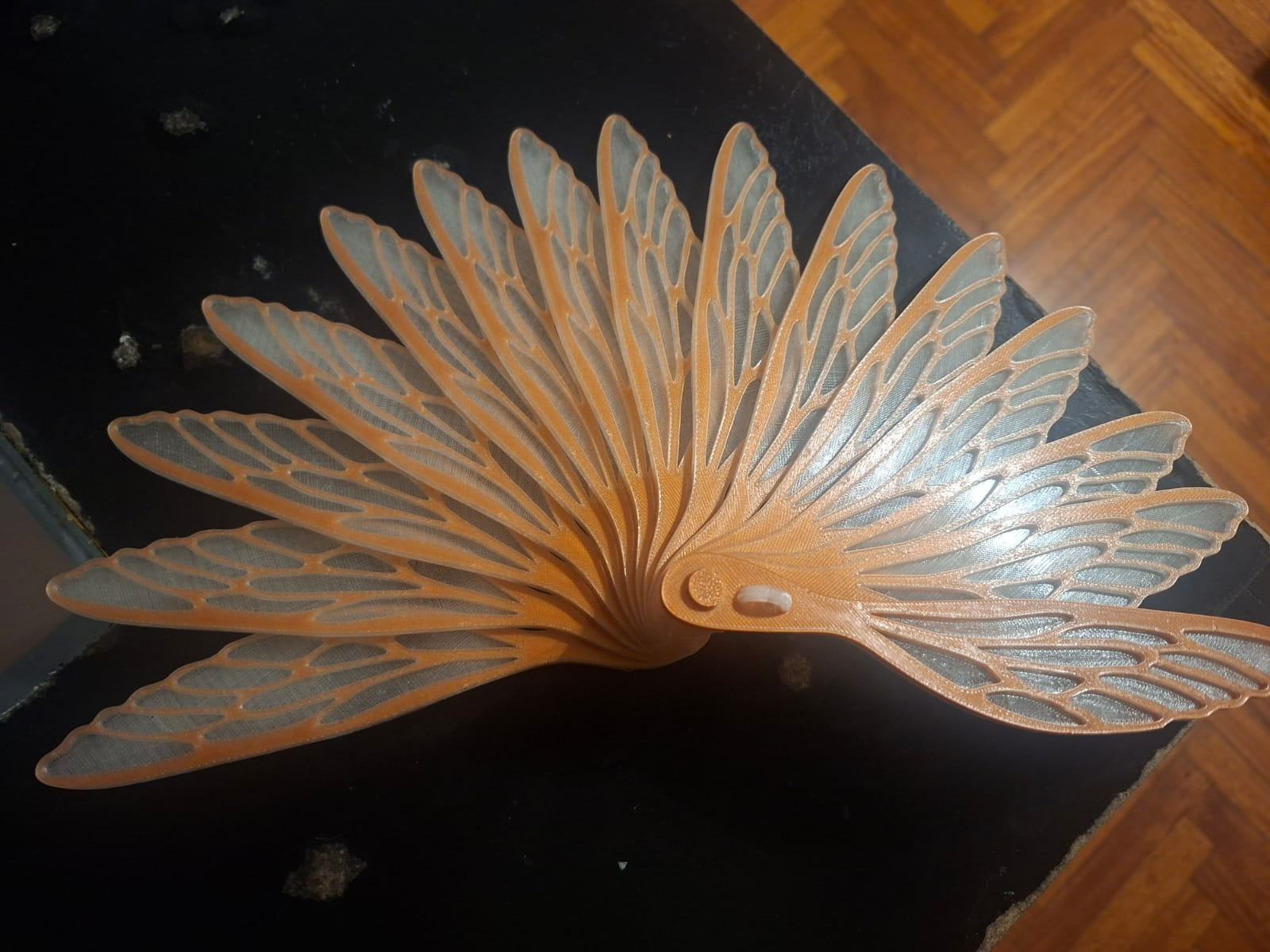 Abanico Mariposa 3d