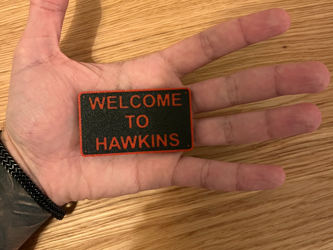 Calamita Stranger Things - Welcome to Hawkins