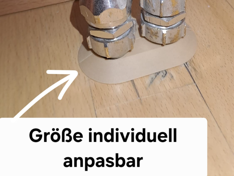 Abdeckung für Heizungsrohre (Bodenplatte)