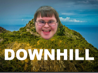 The downhill
