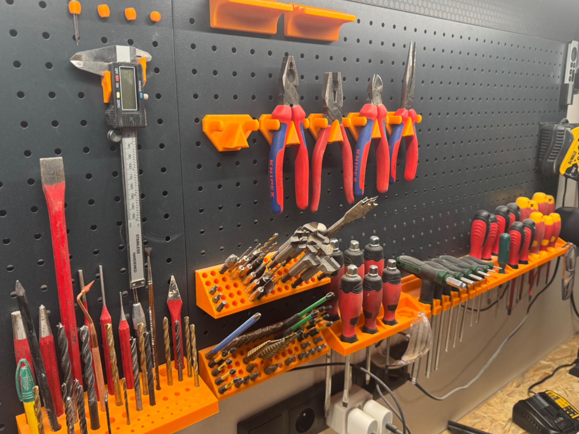 Pegboard accessories