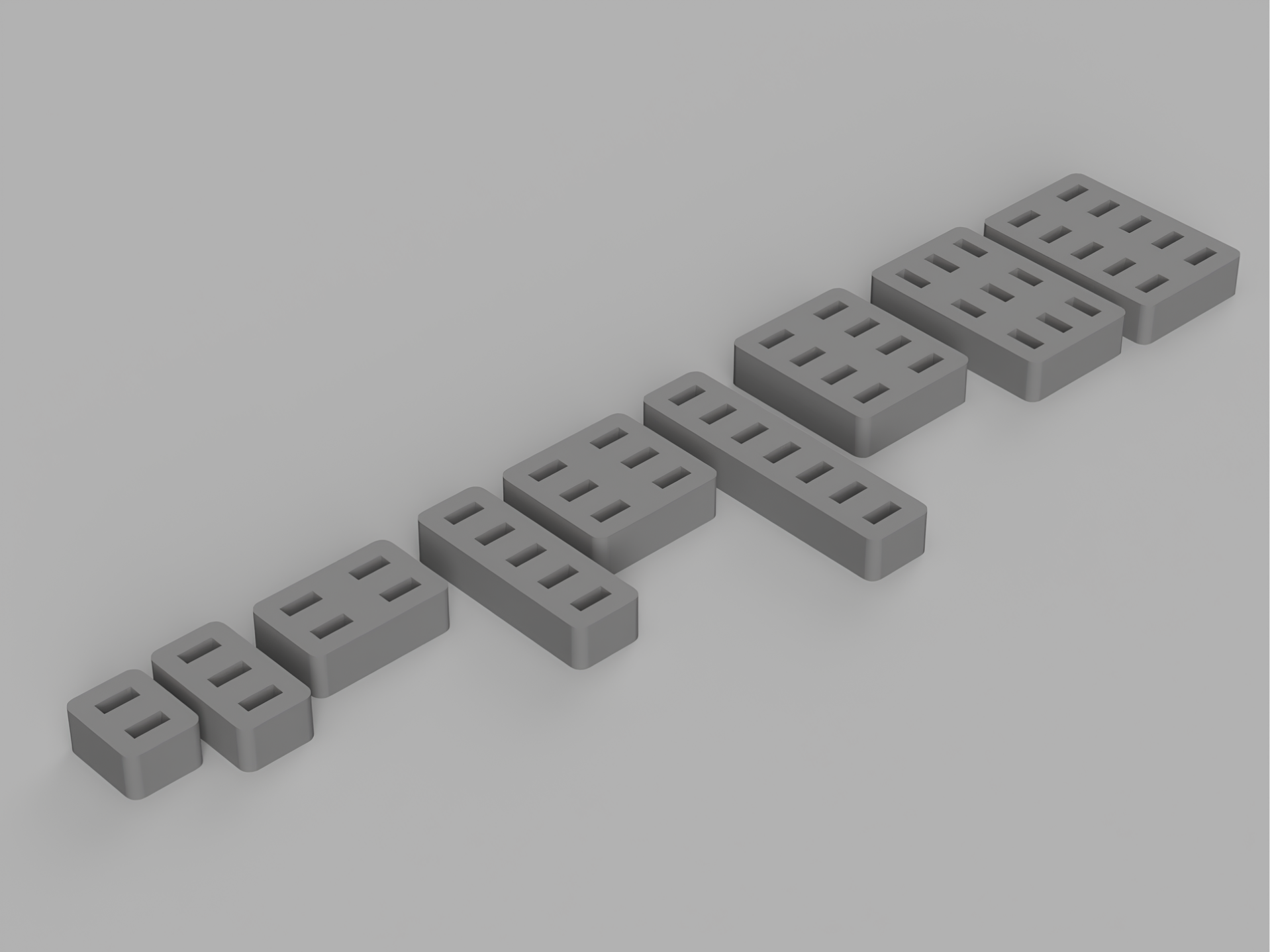 Simpe 2-9 USB Type-A Flash drive holder