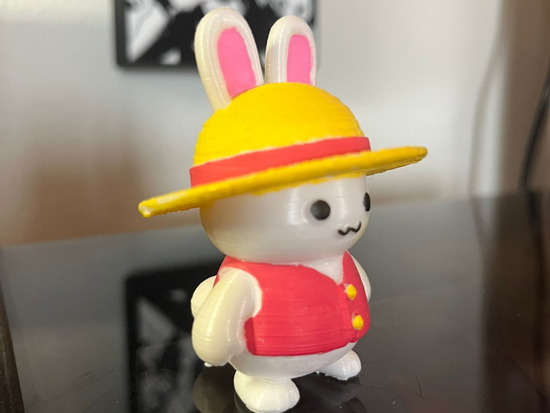 Straw Hat Bunny - Anime Style (Easter Edition)
