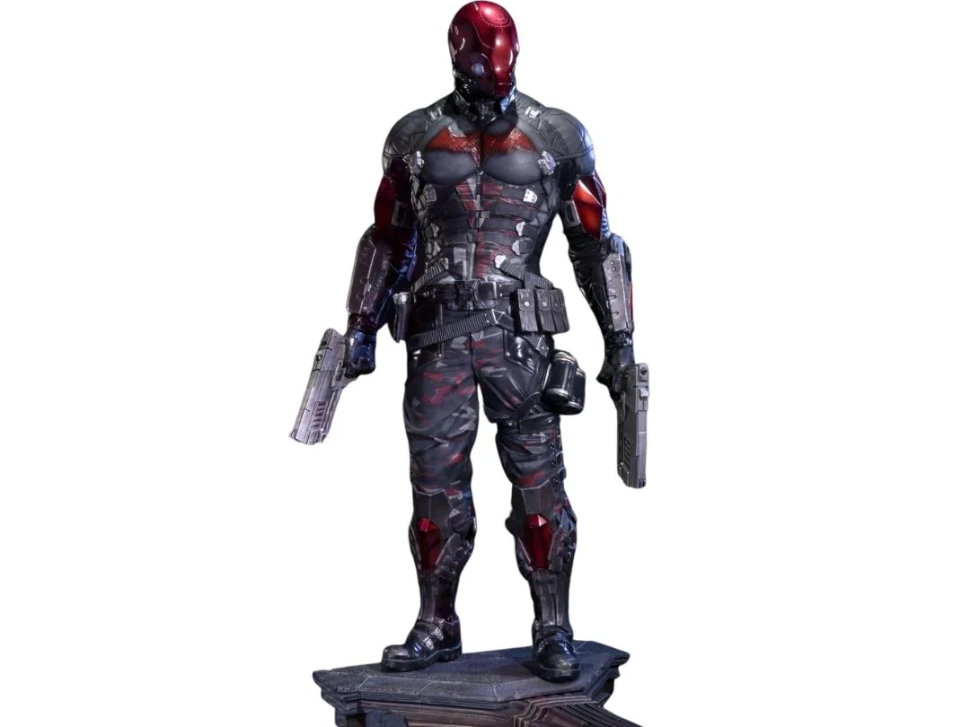 Arkham Redhood Statue