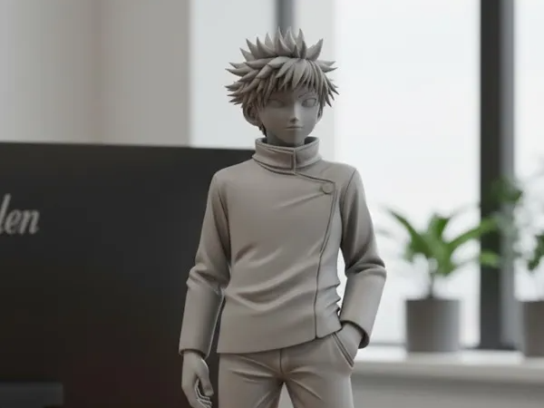 Megumi FUSHIGURO from the jujutsu kaisen anime