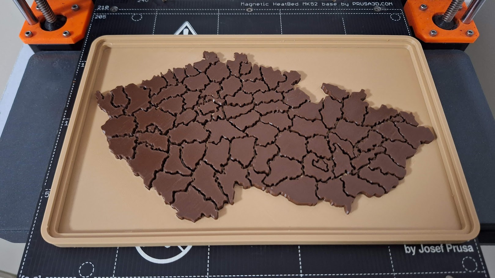 Puzzle - Okresy ČR / Districts of Czech Republic