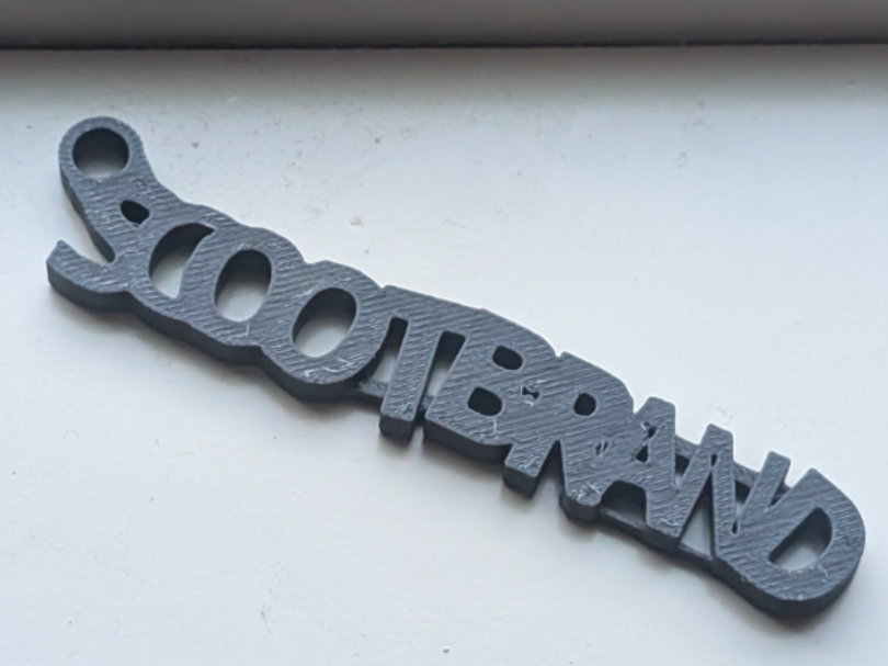 Scootbrand keychain