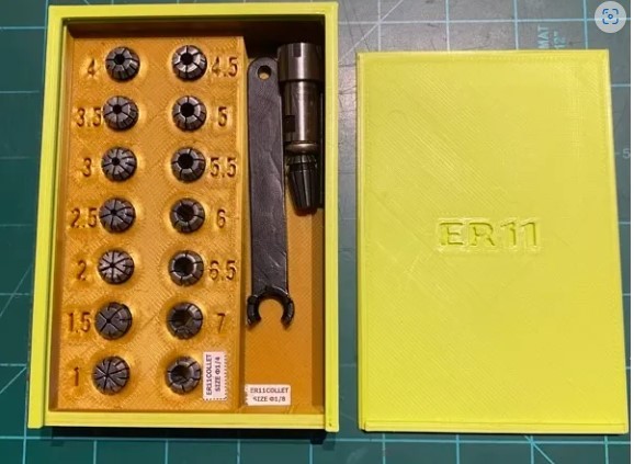 ER11 Collet Box with Sliding Lid