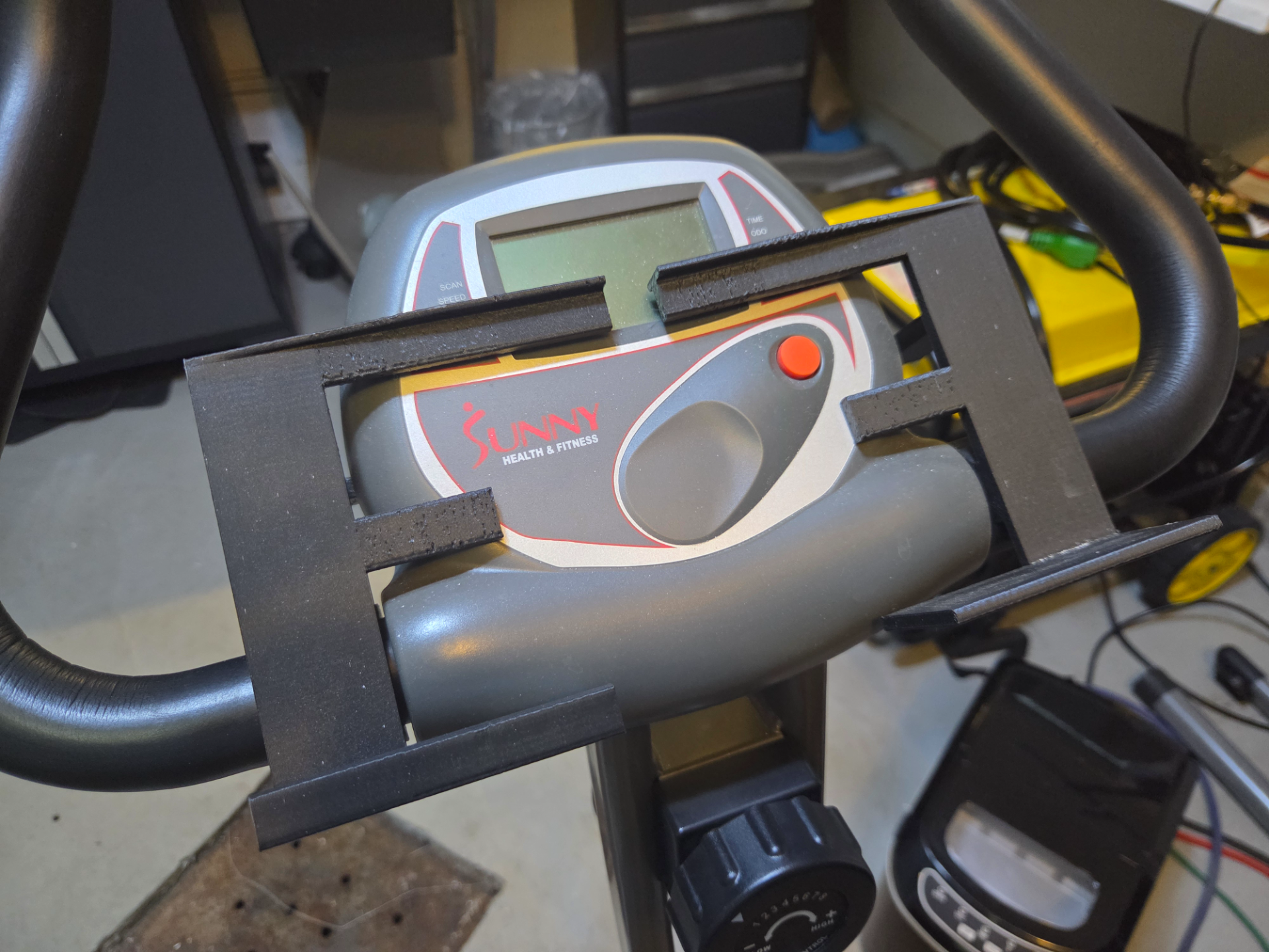 Exercise Bike Media Consumption Attachment