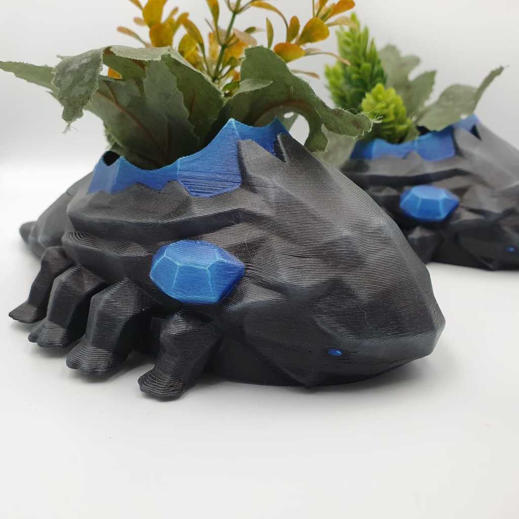 Crystal Lizaard Flowerpot