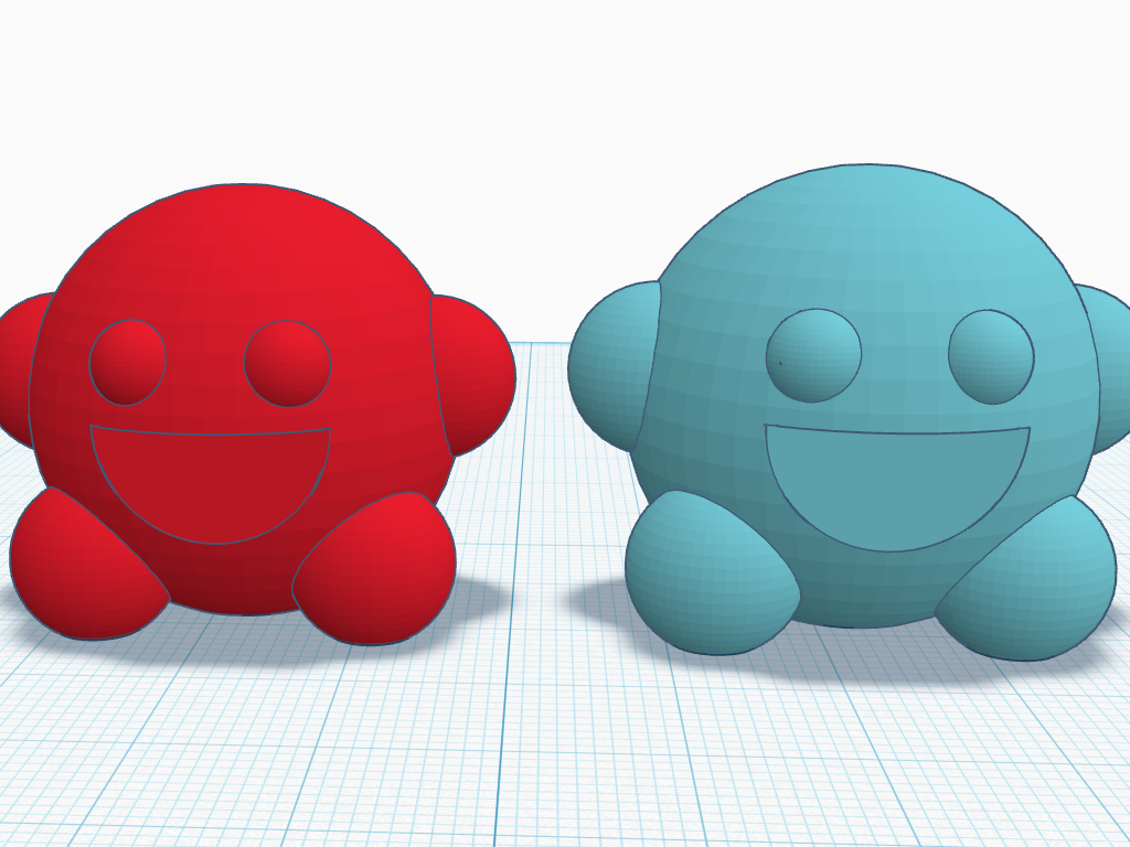 Little buddies. (pencil topper included)