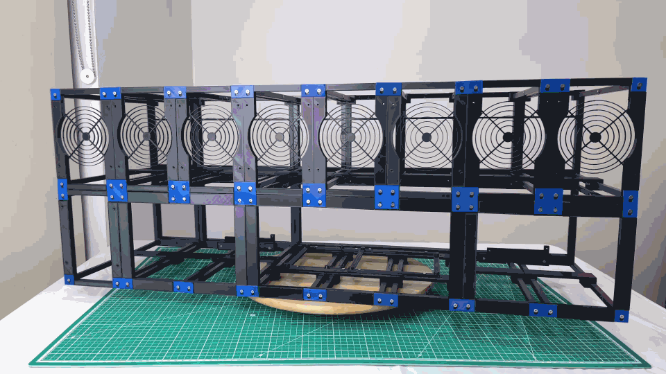 Modular rig for crypto mining