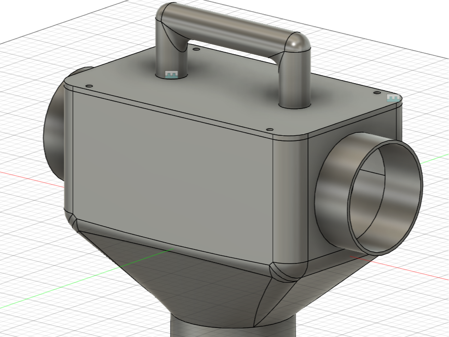 Water filter for a underground tank