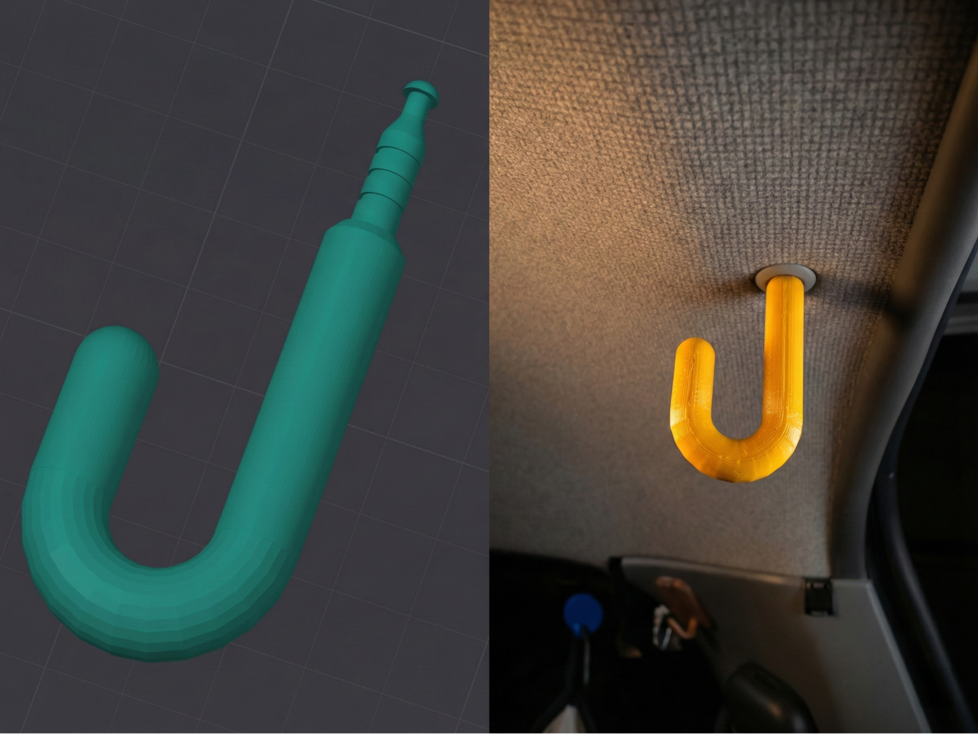 Universal Van Ceiling Hook - Trim Clip Replacement