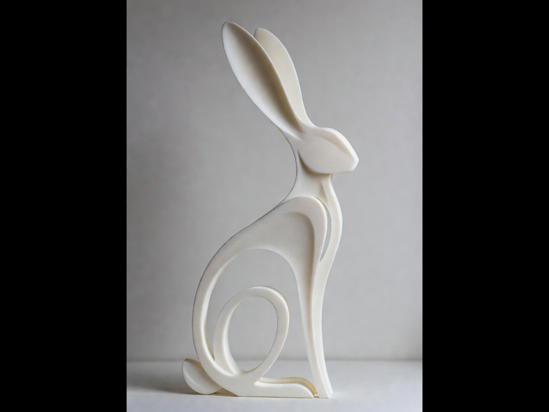 Contemporary Bunny Statue