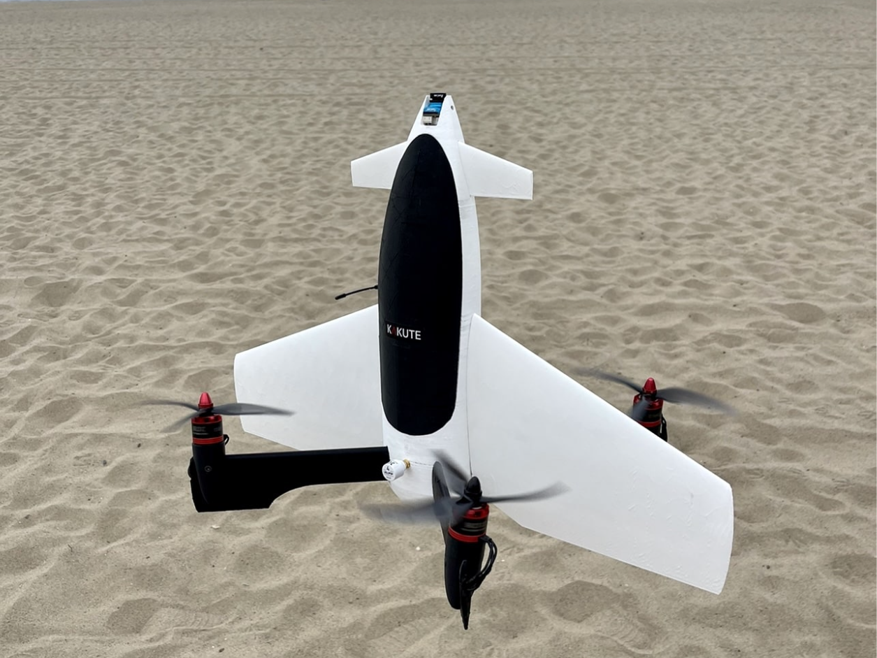 Quadcopter VTOL
