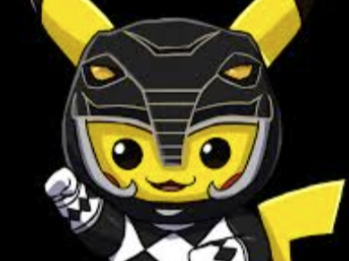 Black Ranger Pikachu