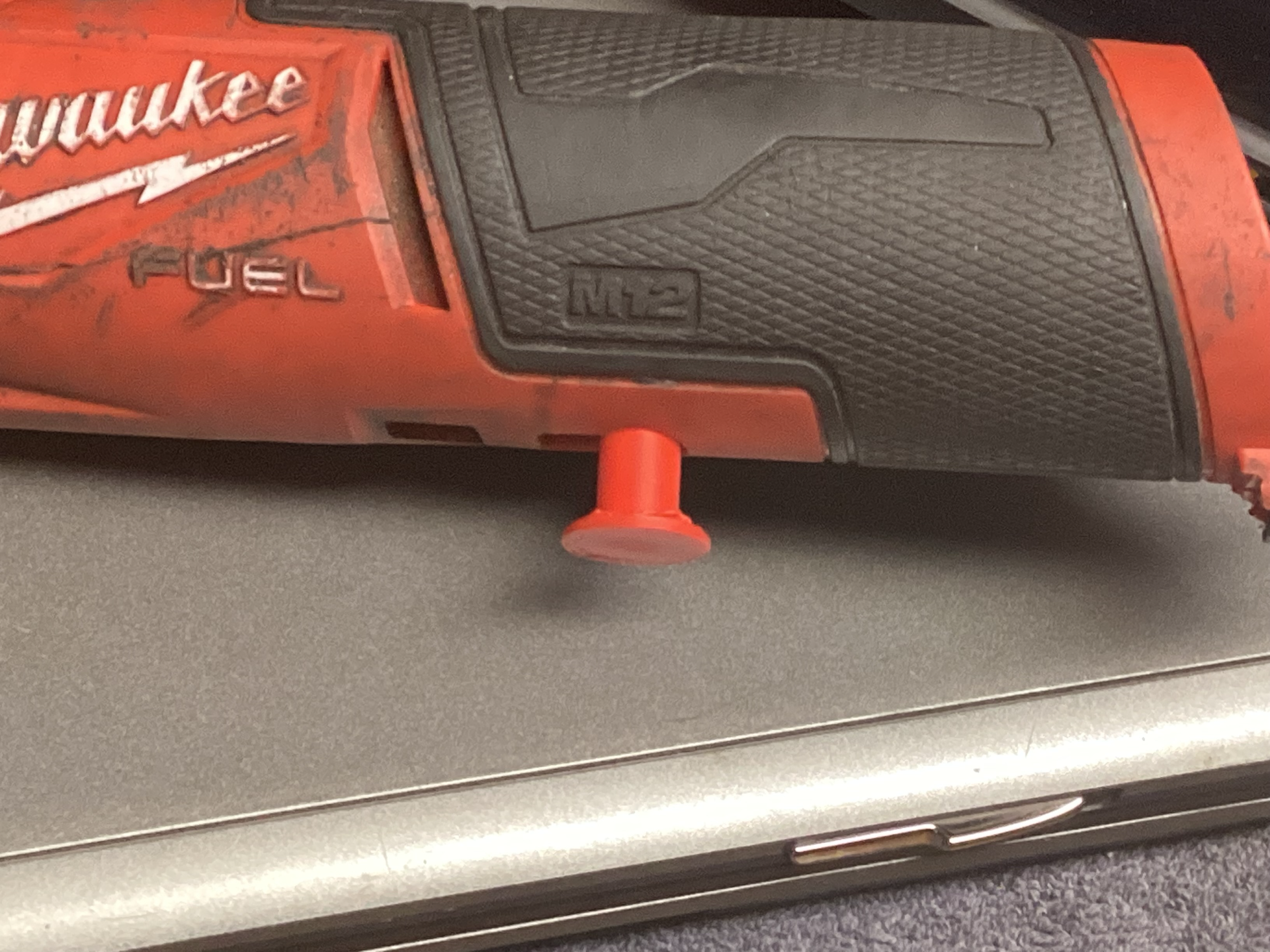 Milwaukee Battery Rachet button fix