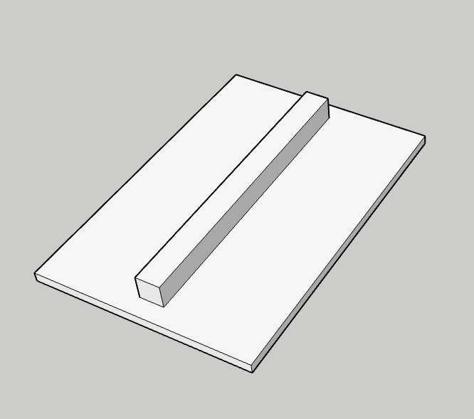 Sliding tally plate