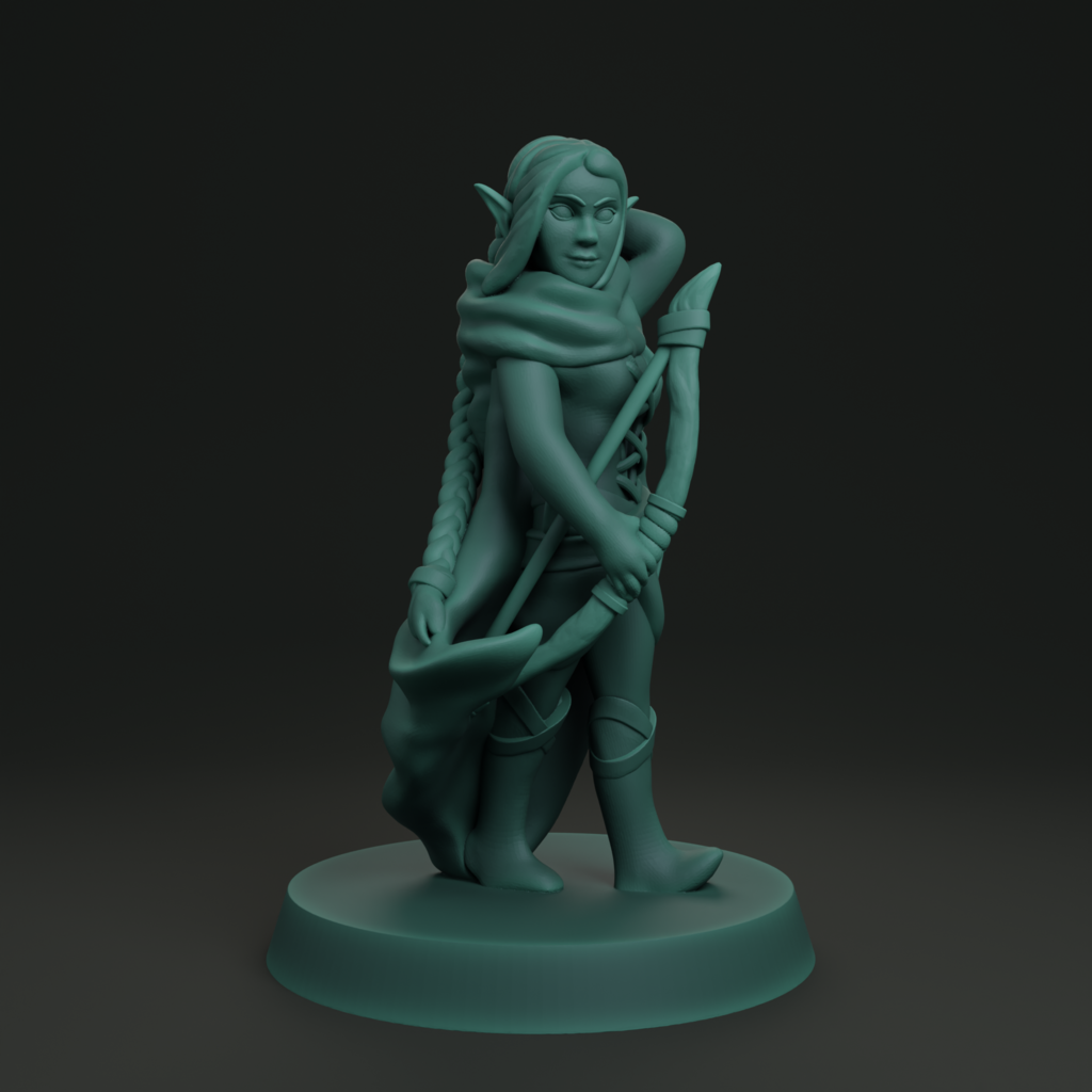 Elf ranger FDM supportless