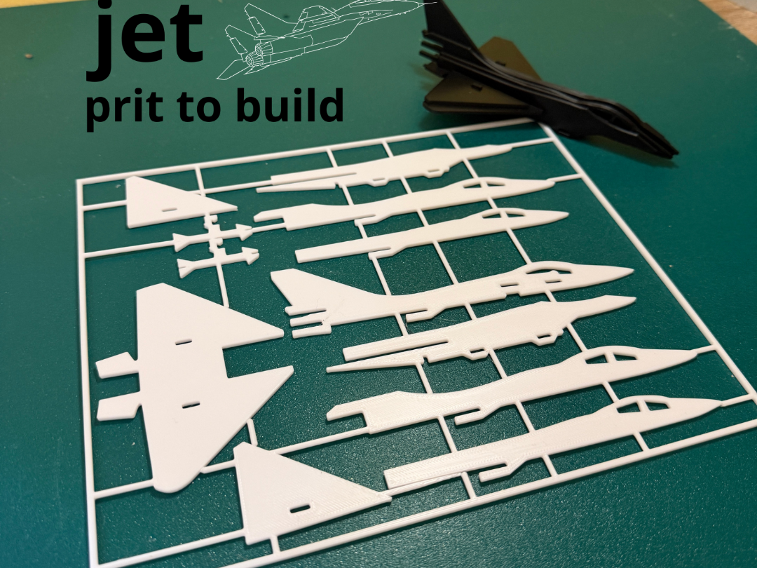 easy to print and fun to build jet