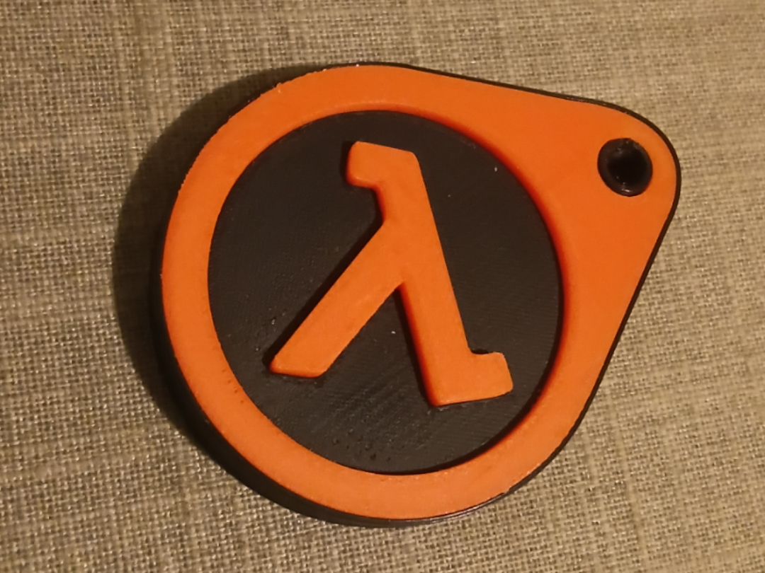 Half-Life keychain