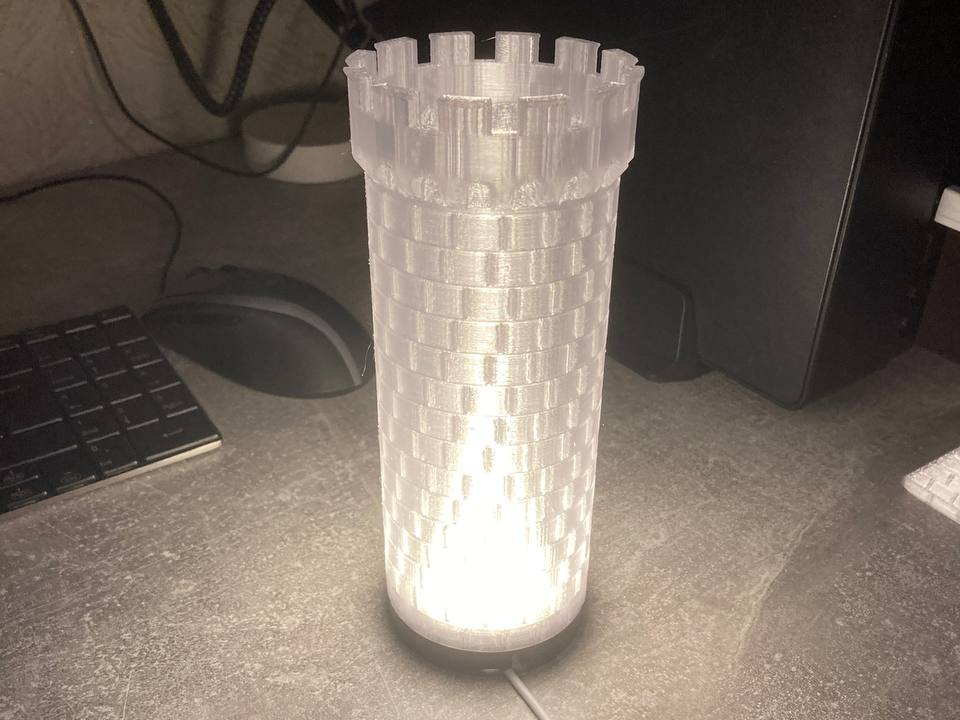 Medieval tower lamp (LEDkit001)