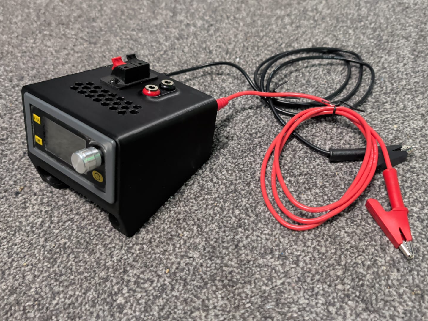 Desktop DC-DC VOLT Buck Booster Banana Connectors