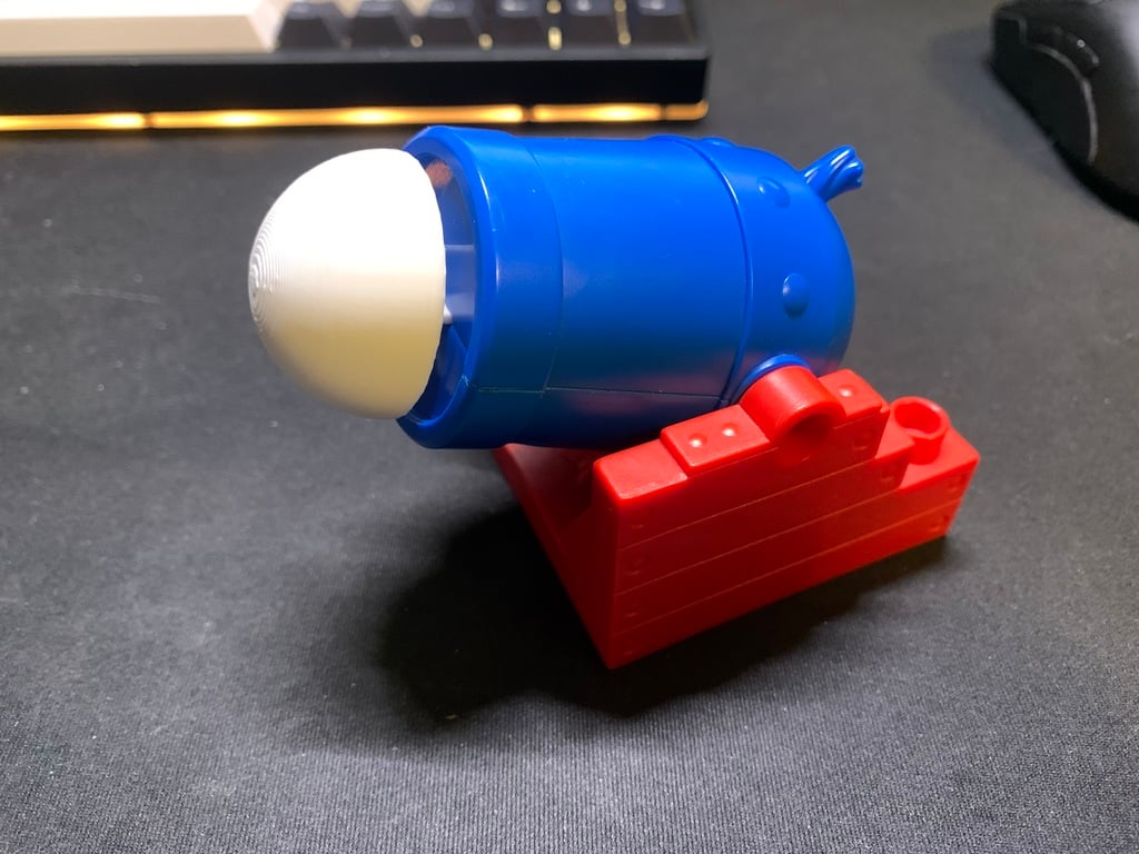 duplo cannonball/projectile