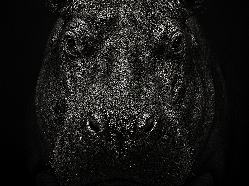 Hueforge Hippopotamus