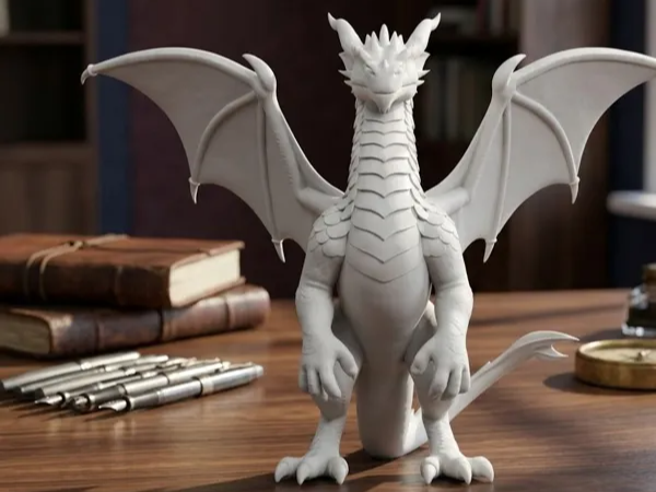 bipedal winged dragon