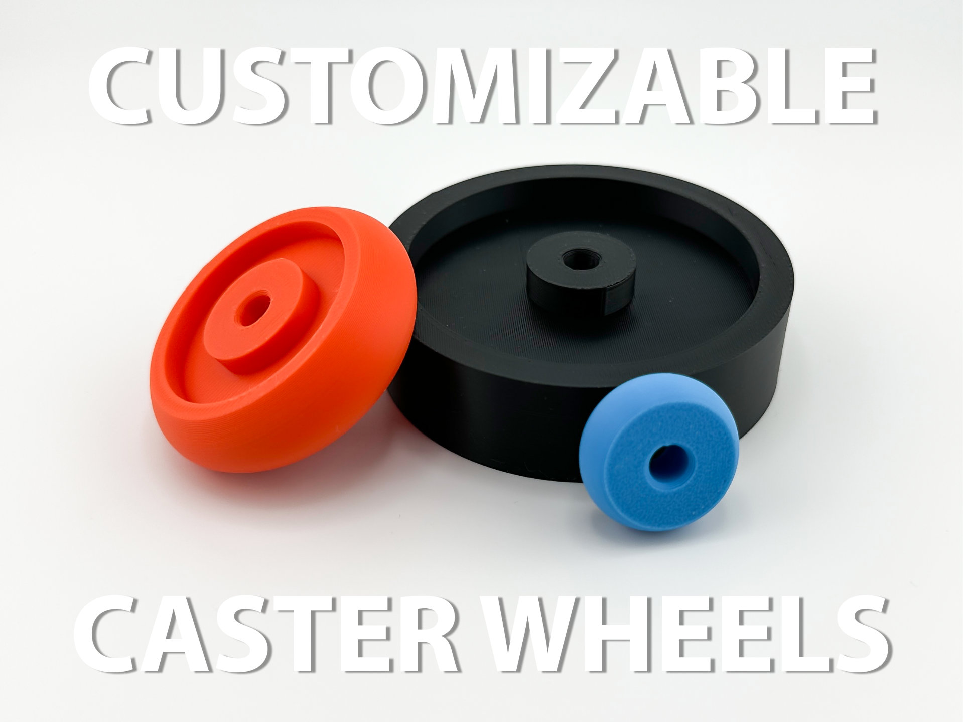 Caster Wheels (Customizable)