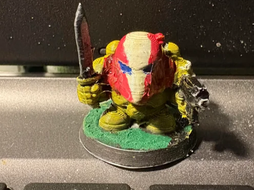 chibi Horus Heresy Marine