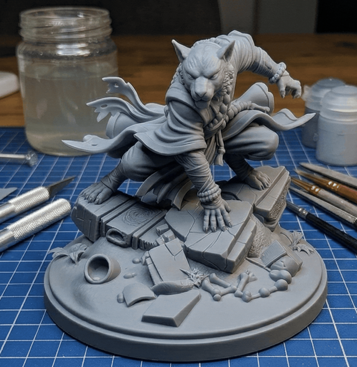 Tiger-Folk Martial Artist - Tabaxi Monk