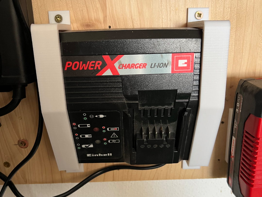 Einhell Power-X Charger Mount with loops