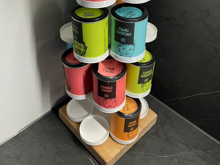 Just Spices stand