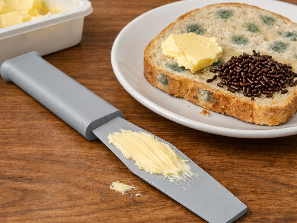 butter knive (non toxic)