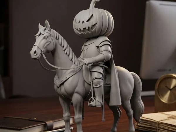 pumpkin-headed horseman