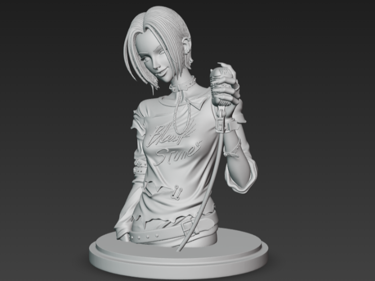 Nana Osaki - BLACK STONES| Anime Fanart Half-Bust