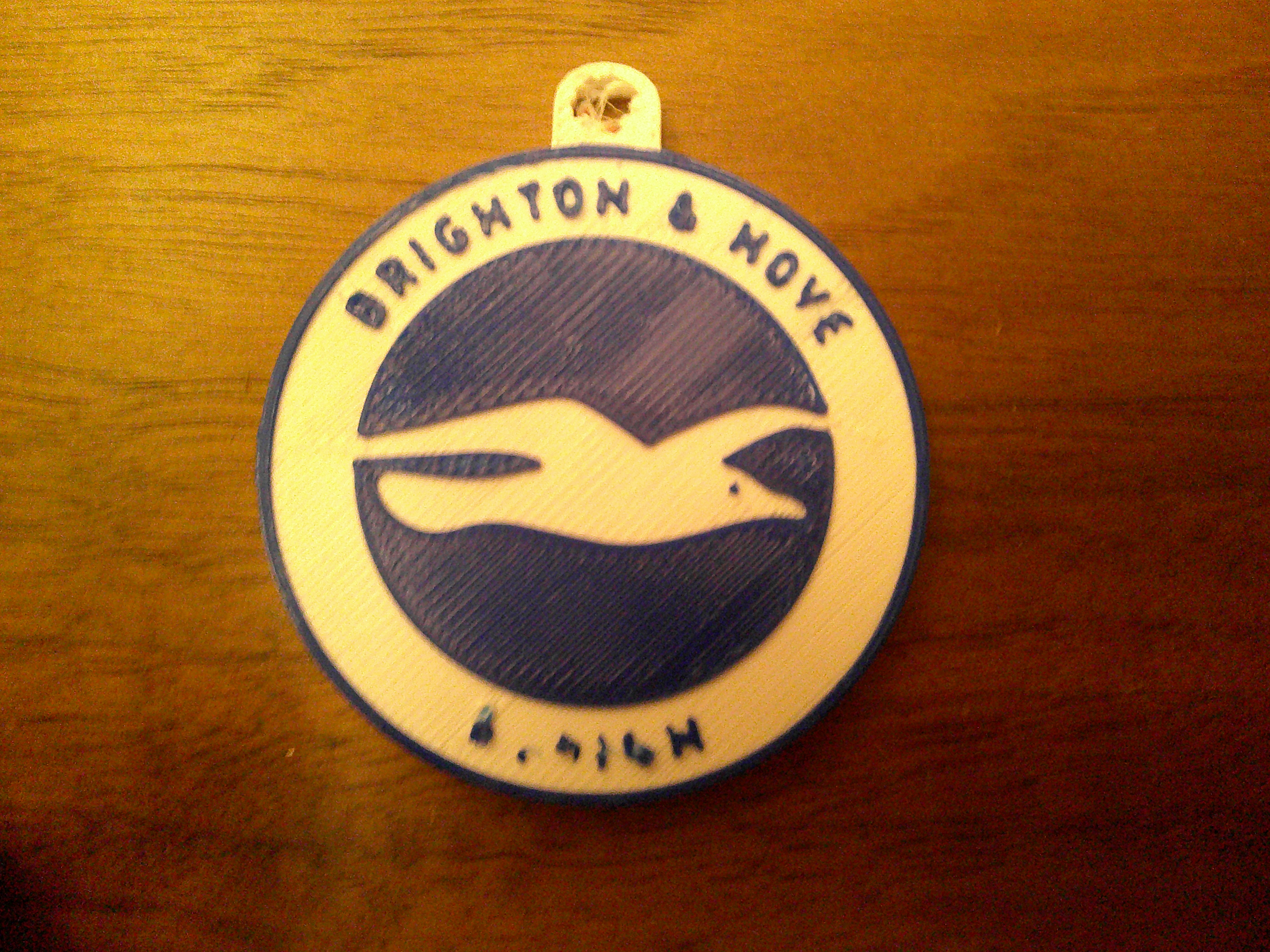 Brighton & Hove Albion F.C. Logo Keychain