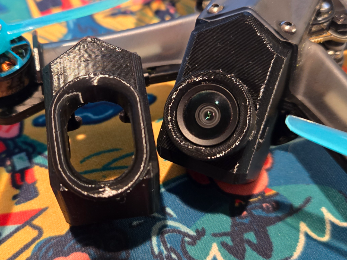 Five33 TinyTrainer V1 HDZero Nano90 camera mount