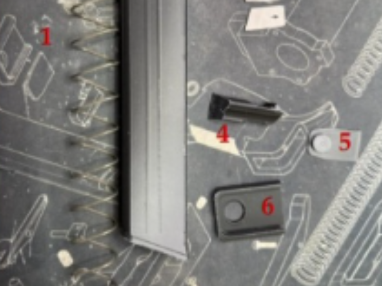Menendez V2 G19 magazine locking plate