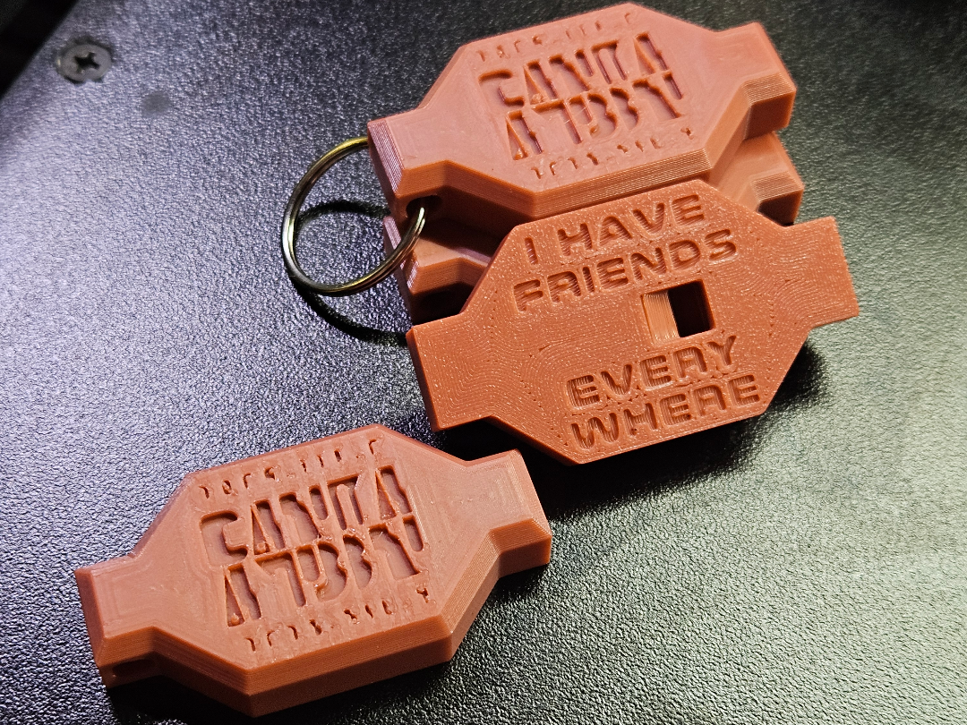 Maarva Andor's Funerary Stone ICE Whistle Keychain
