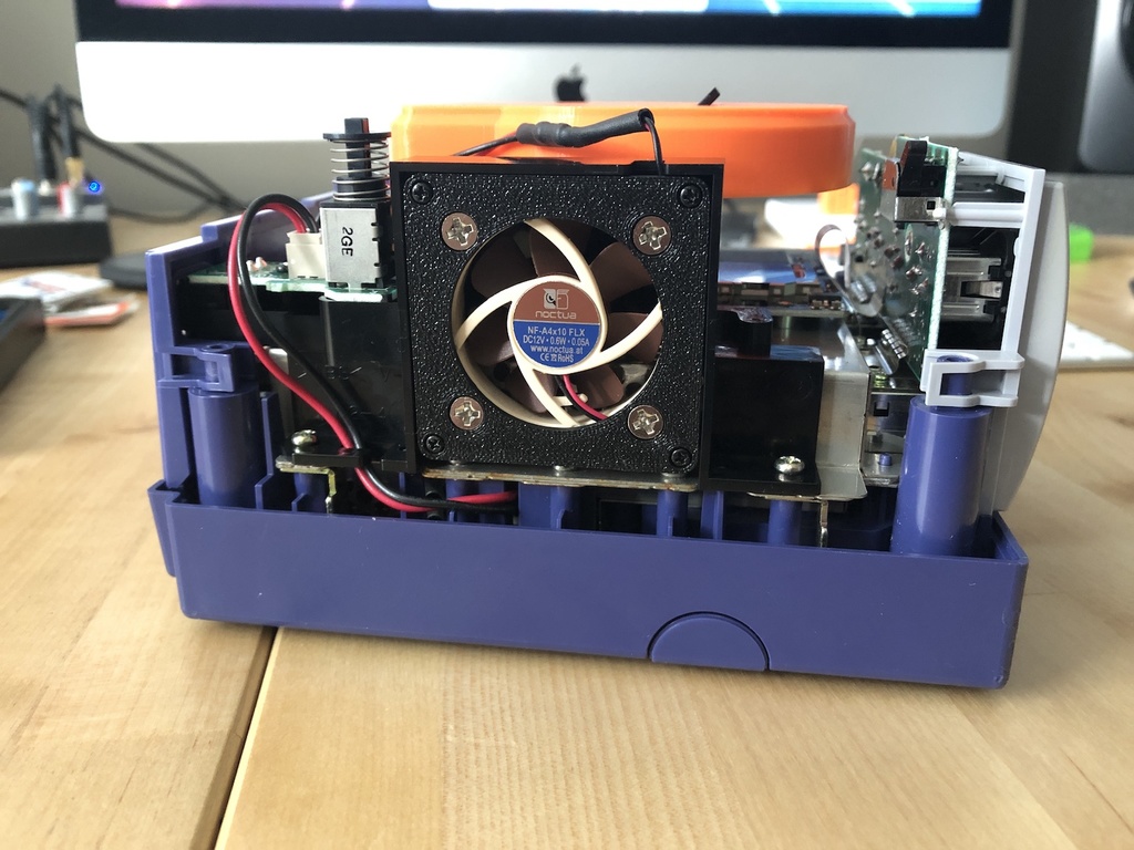 GameCube 40mm fan adapter
