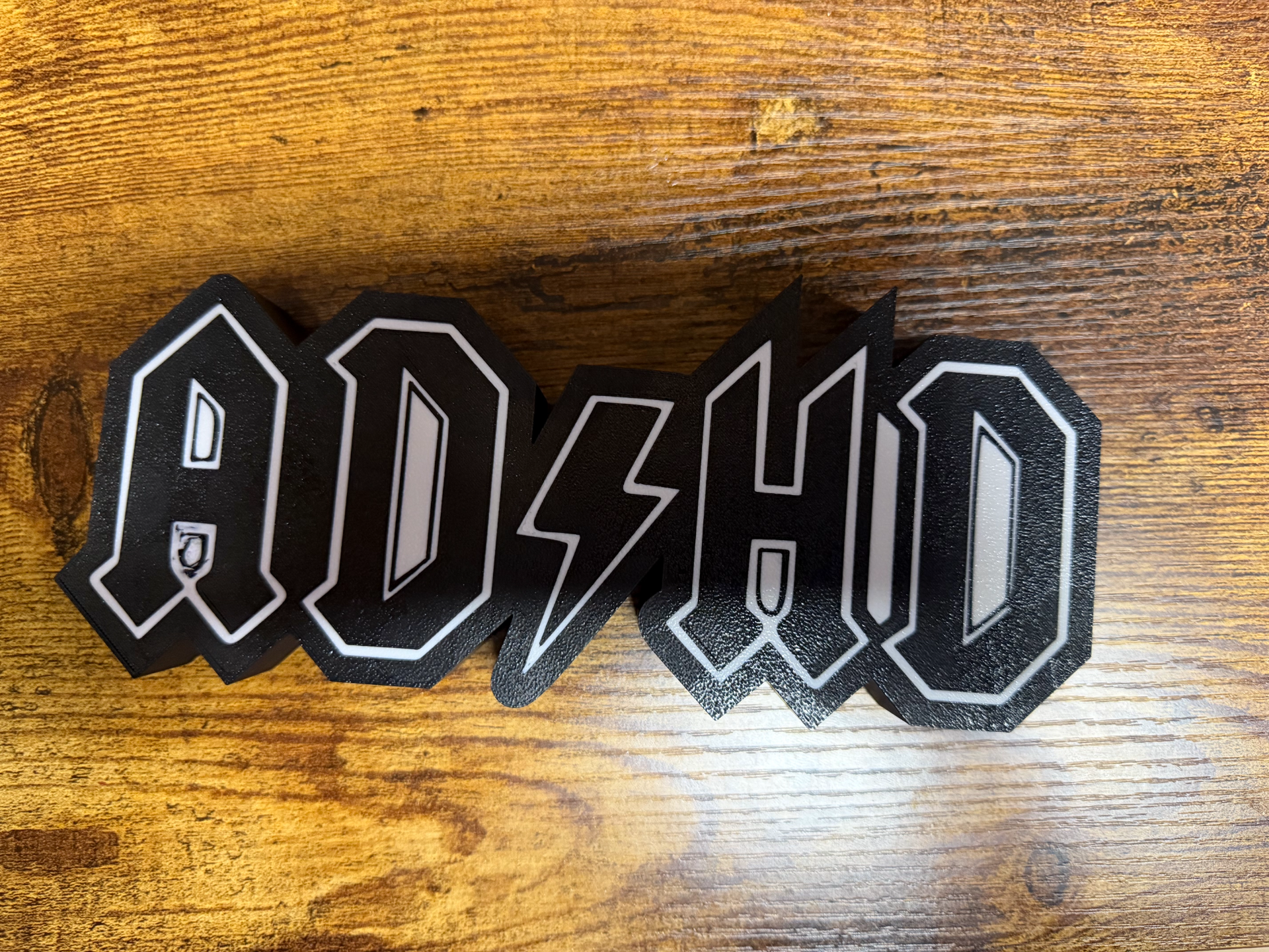 ADHD Wall Sign