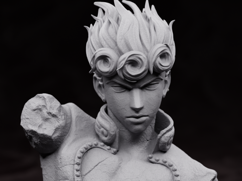 Giorno Giovanna Bust - JoJo's Bizarre Adventure