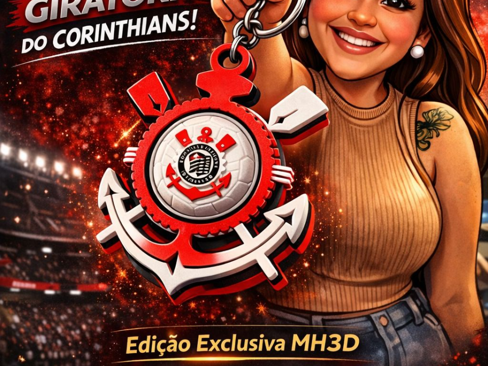 Corinthians Spinning KeychainMH3D Exclusive
