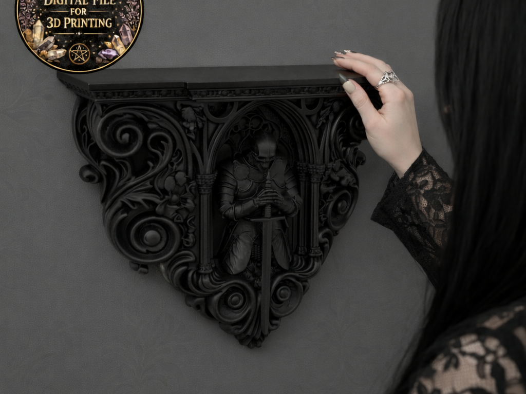 Gothic Knight Altar Shelf