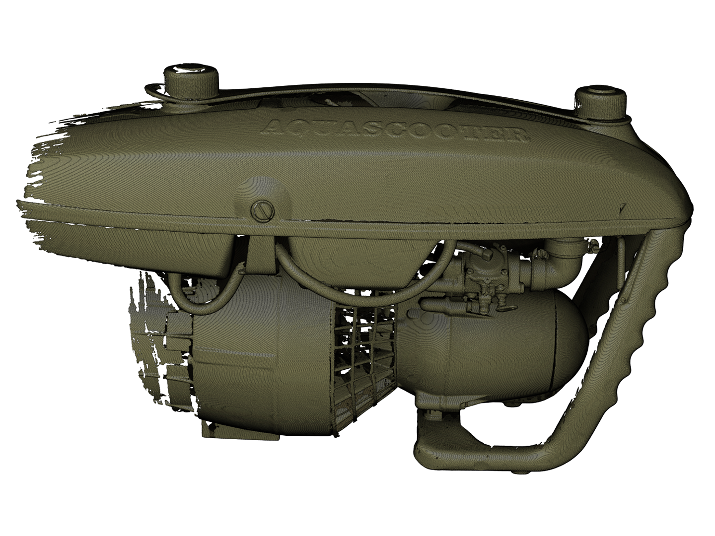Comer AS600 Aquascooter - 3D Scan